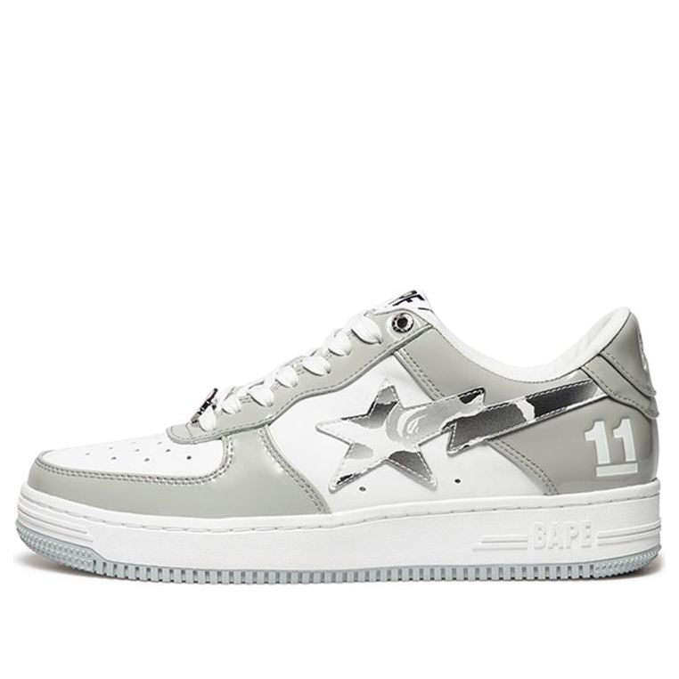 A BATHING APE WMNS Sta Grey White W91001H