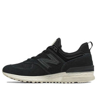 New Balance NB 574 Sport Sports Casual Shoes 'Black White' MS574FSK