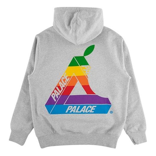 PALACE Jobsworth Classic Logo Printing Gray P16HD001
