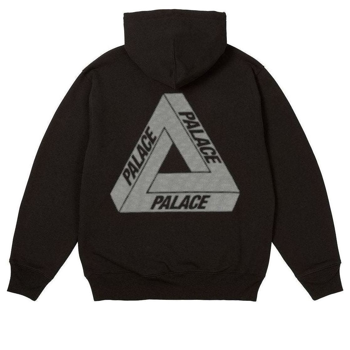 Palace Bit Grippy Tri-Ferg Hoodie 'Black' P26CS056