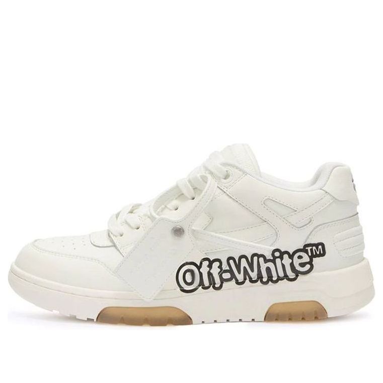 (WMNS) Off-White Out Of Office Low-Top Sneaker 'White Black' OWIA259S22LEA0060110