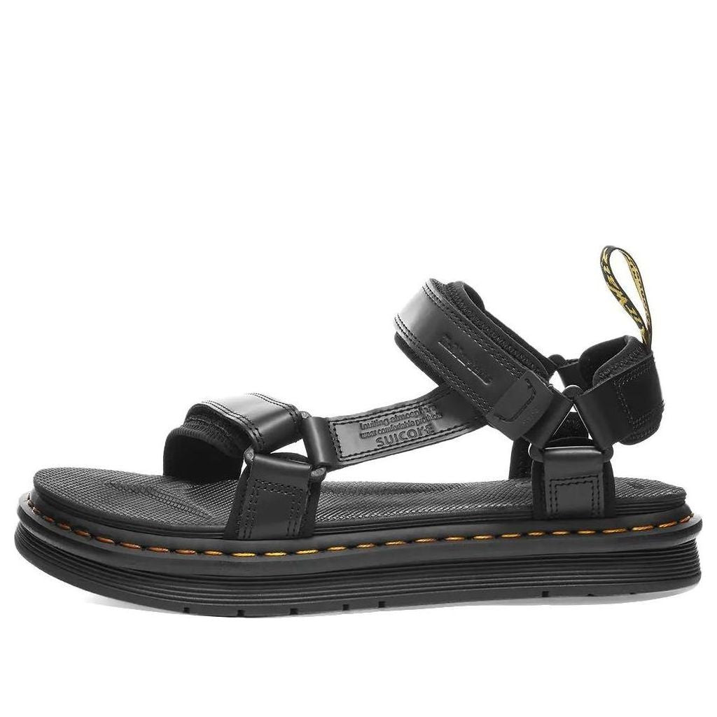 (WMNS) Dr. Martens Suicoke x Depa Leather Strap Sandals 'Black' 26991001