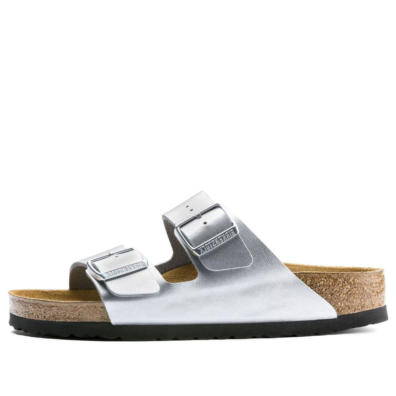 (WMNS) Birkenstock Arizona Birko-Flor 'Silver' 1012282