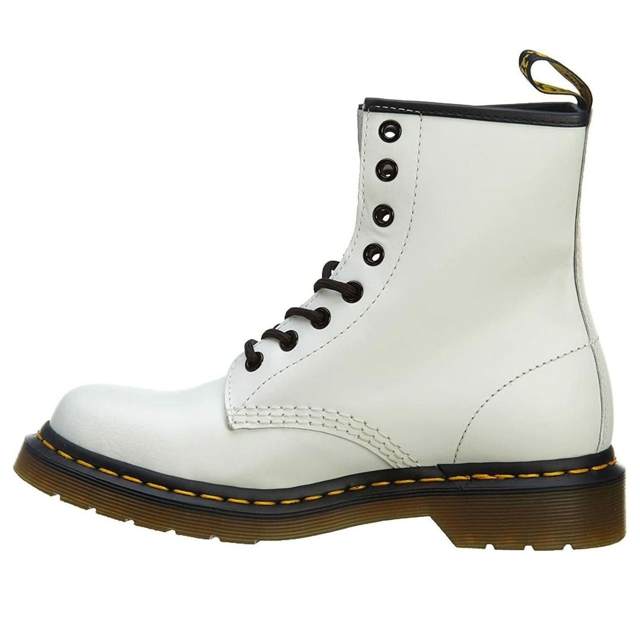 (WMNS) Dr. Martens 1460 Smooth Leather Lace Up Boots 'White' 11821100