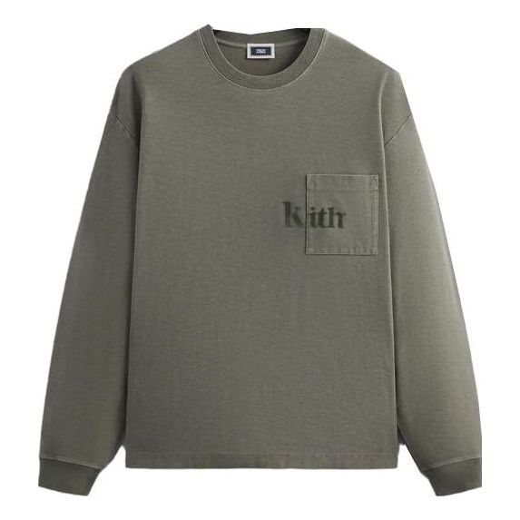 KITH Long-Sleeve Quinn Tee 'Haze' KHM031317-335