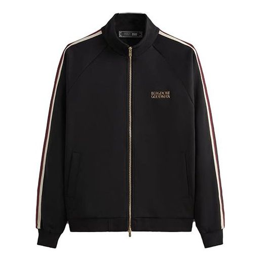 KITH For Bergdorf Goodman Clifton Track Jacket 'Black' KHM010406-001