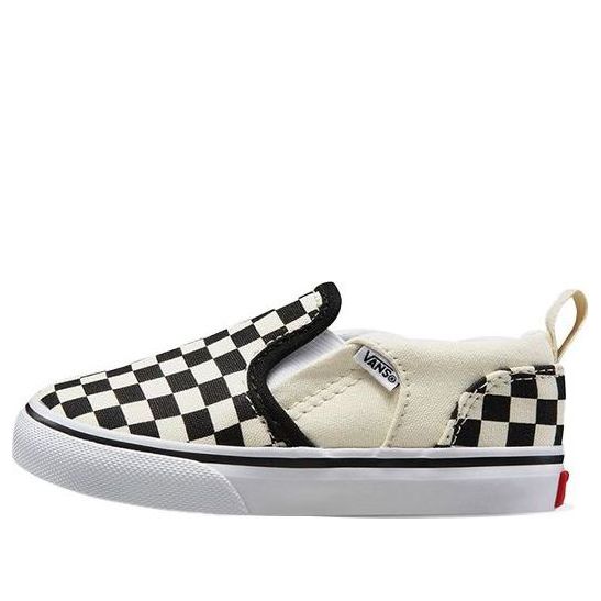 (TD) Vans Asher V 'Checkers - Black Natural' VN000XE9IPD