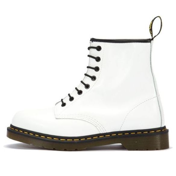 Dr. Martens 1460 PASCAL Classic 8 High Top Martin boots Unisex White 10072100