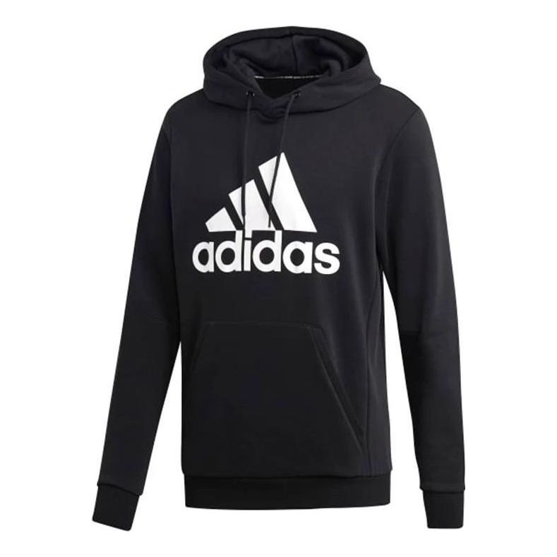 adidas Basketball Hoodie 'Black White' GH6663