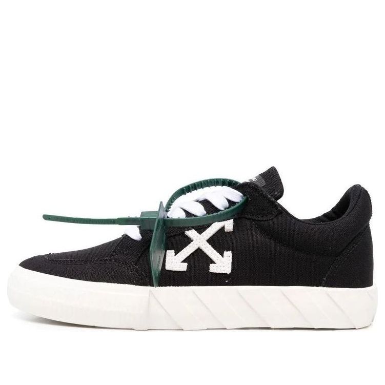 (WMNS) Off-White Vulc Low Canvas Sneaker 'Black White Orange' OWIA272C99FAB0021001