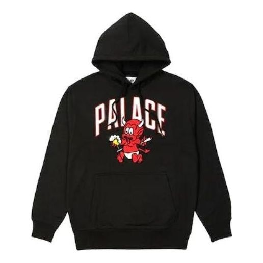Palace Temptation Hood Deep Hoodie 'Black' P24CS032