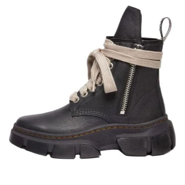 Dr. Martens x Rick Owens 1460 DMXL Jumbo Lace Boots 'Black Beige' 31755001