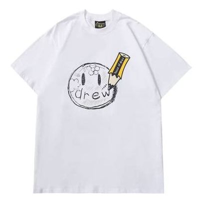 Drew House Pencil Drawn T-shirt 'White' DR-SS20-71