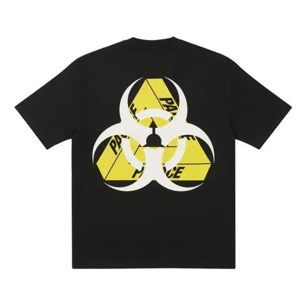 PALACE Bio Hazard Black Triangle Back Pattern Logo Short Sleeve Unisex P20TS146