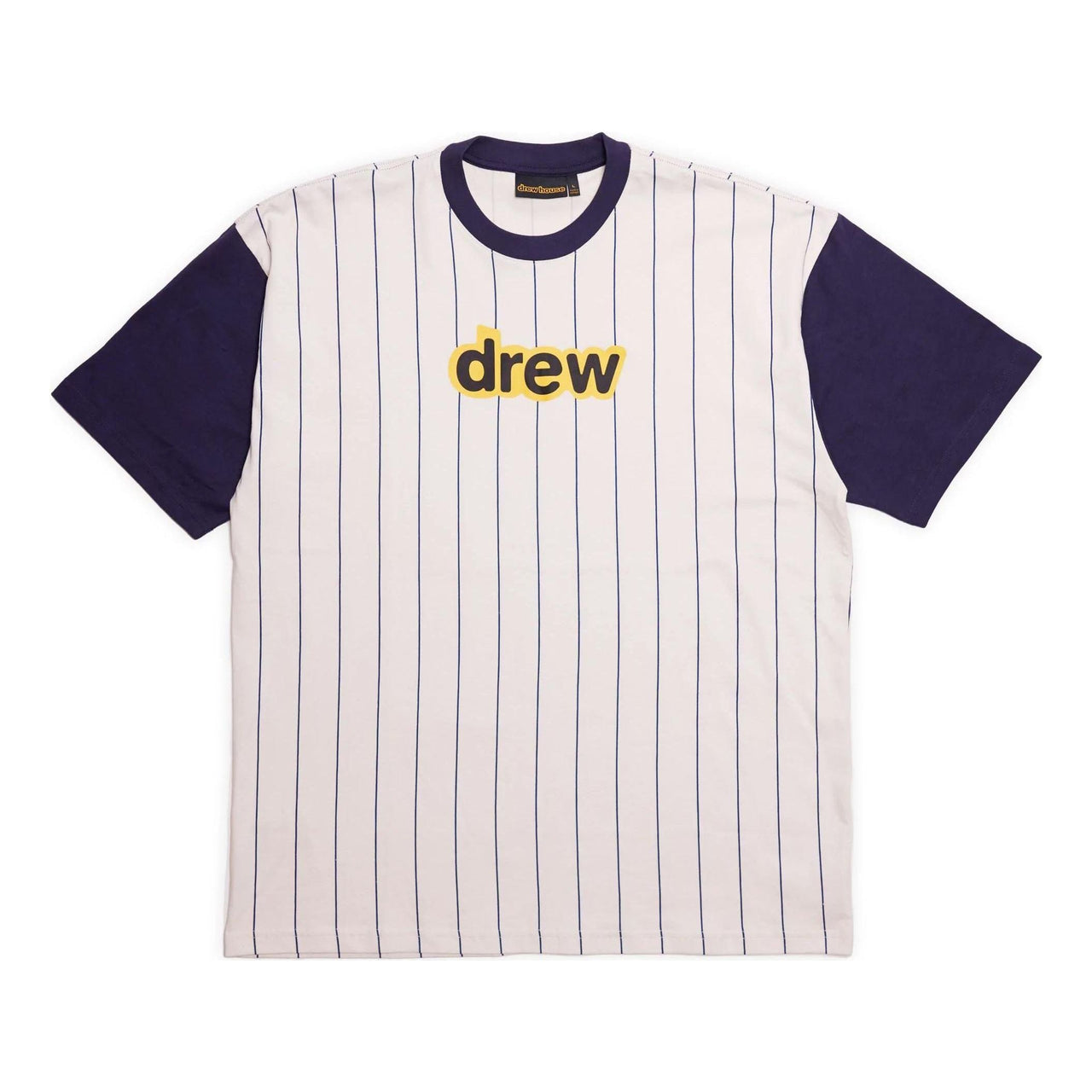 Drew House Secret T-shirt 'Navy Pinstripe' DR-SS22-201