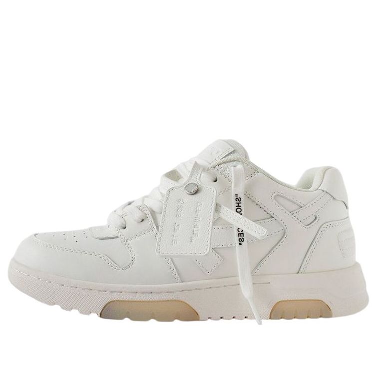 (WMNS) Off-White Out Of Office Low-Top Sneaker 'White Beige' OWIA259C99LEA0030100