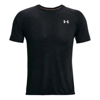 Men's Under Armour Streaker Runclipse Casual Sports Breathable Short Sleeve Black 1361473-001
