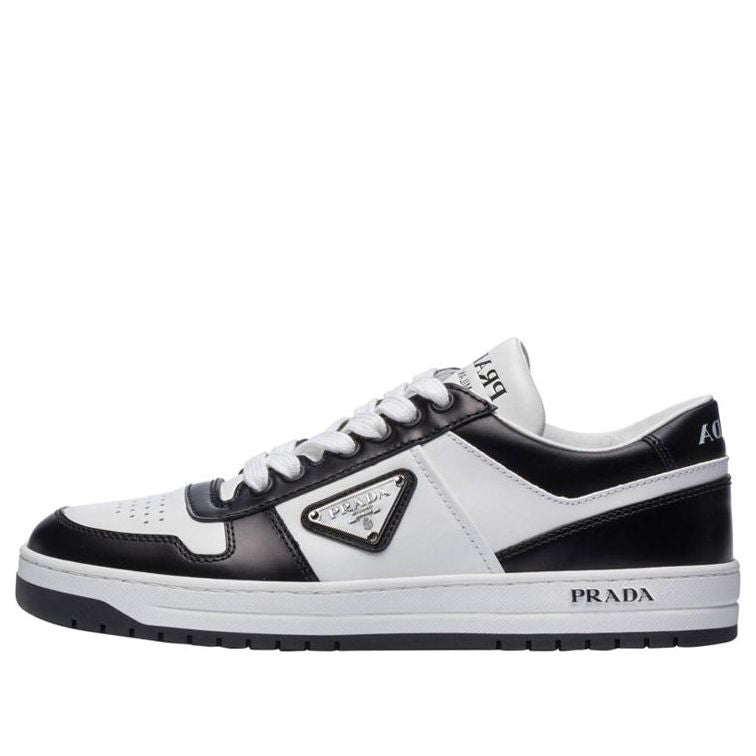 (WMNS) PRADA Downtown Trainers 'Black White' 1E792M_3LKG_F_0964