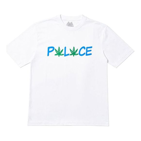 PALACE PWLWCE T-SHIRT WHITE Asaba Slogan Short-sleeve Unisex White P19SS024