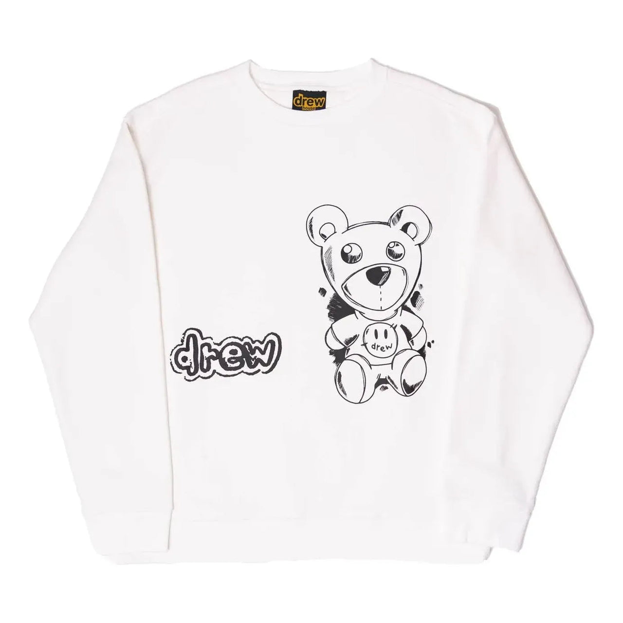 Drew House Theordore Sketch Crewneck Sweatshirt 'Off-White' DR-SS21-74