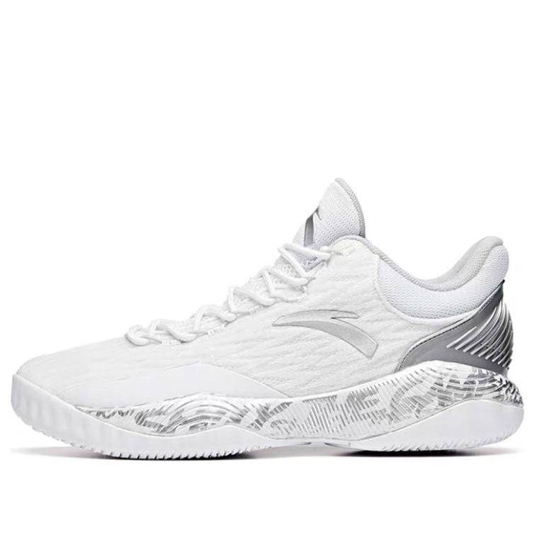 ANTA A-shock Basketball Shoes 'White Grey' 112031605-5