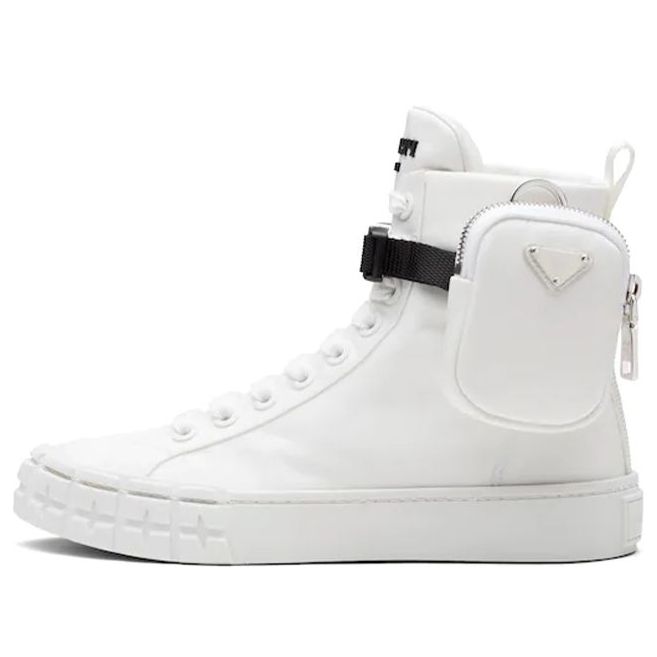 (WMNS) PRADA Wheel Re-Nylon Hight Sneakers 'Ivory' 1T551M_1YFL_F0009_F_035