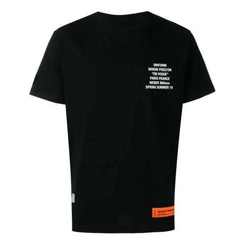 HERON PRESTON Metal Worker T-shirt 'Black' HMAA001S196320261088