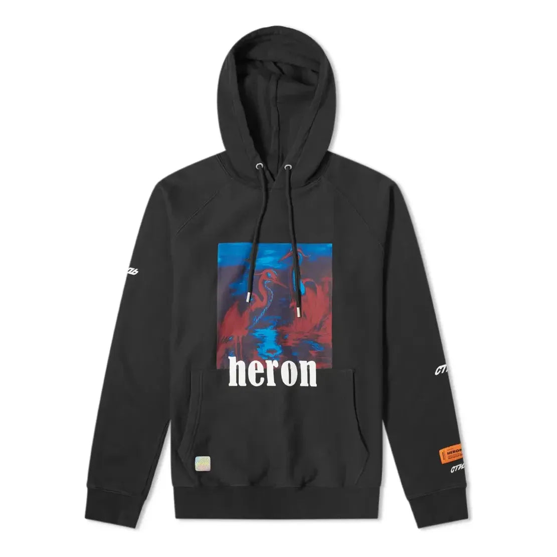 HERON PRESTON heron Hoodie 'Black' HMBB001S197570381088
