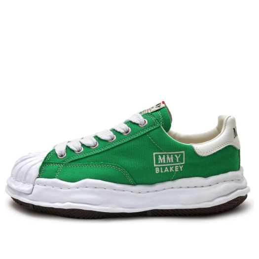 Maison MIHARA YASUHIRO BLAKEY OG Sole Canvas Low-top Sneaker 'Green' A08FW735-GRN