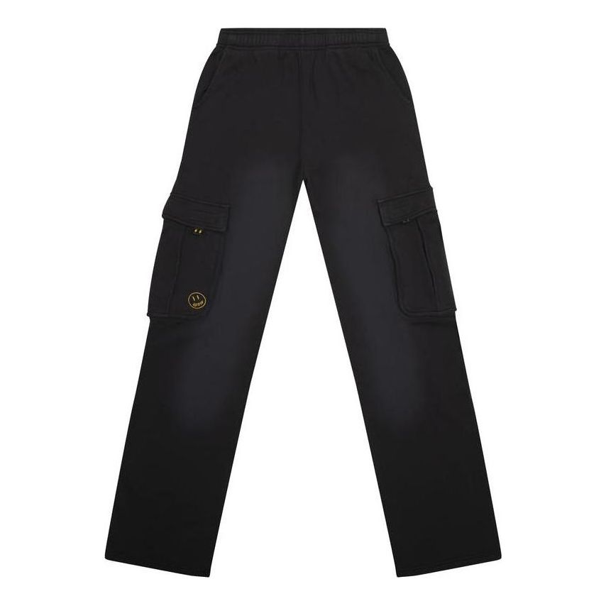Drew House Oversized Cargo Sweatpant 'Fade Black' DR-FW22-107