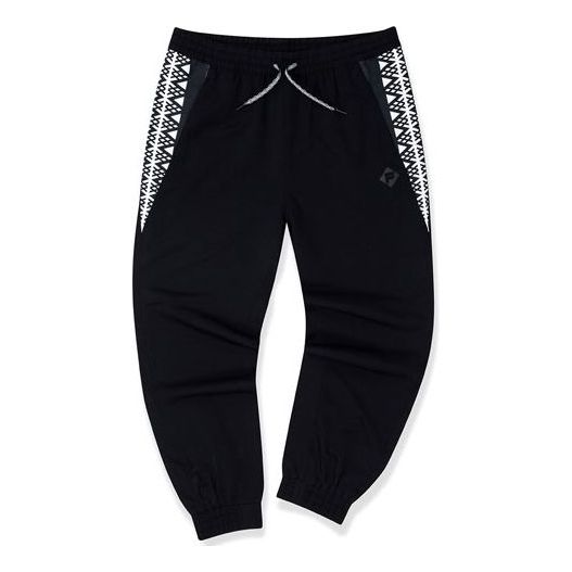 FILA x White Mountaineering MENS White Sports Ankle Banded Pants Black T11M047806F-BK