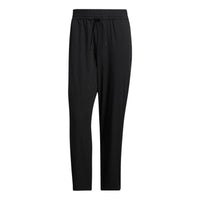 Men's adidas originals Lw Woven Pant Solid Color Drawstring Lacing Sports Pants/Trousers/Joggers Black HM8022
