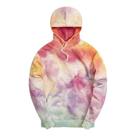 KITH Tie Dye Williams III Hoodie 'Pink Green' KH2636-106