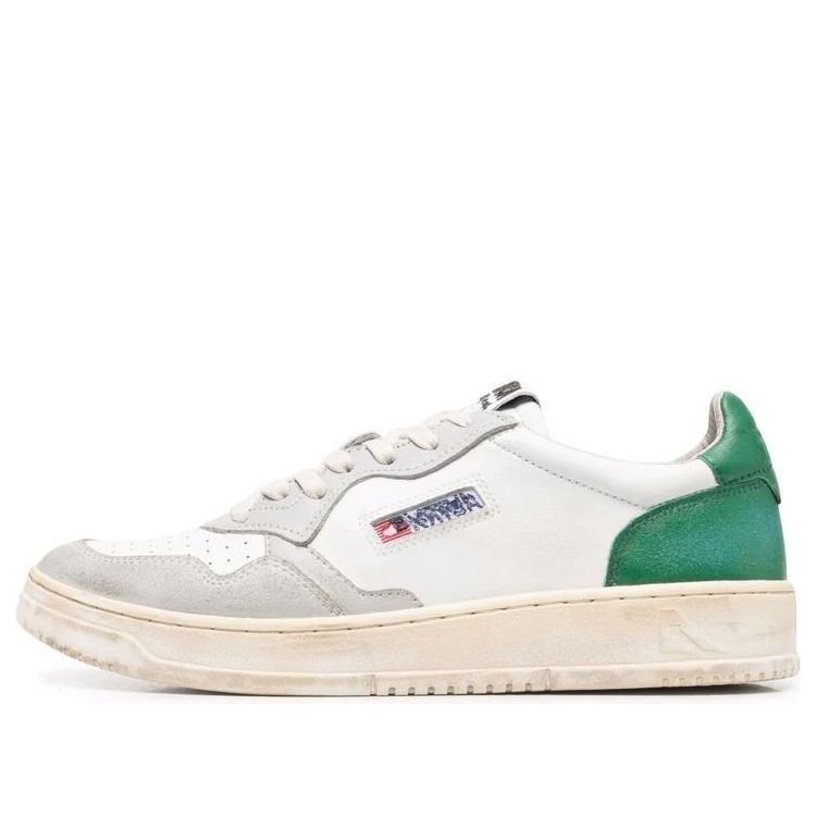 Autry Super Vintage Low 'White Grey Green' AVLM-SV02