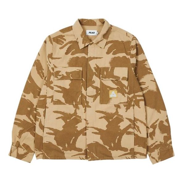 PALACE Canvas Camouflage Denim Jacket Unisex Yellow P20SHT034