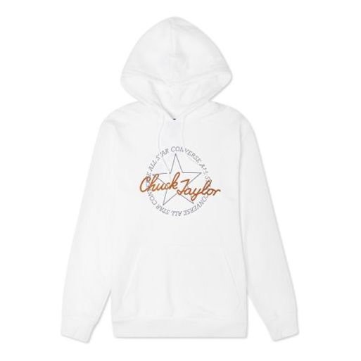 Converse Deconstructed Chuck Patch Pullover Hoodie 'White' 10022265-A02