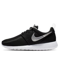 (GS) Nike Roshe One 'Black Metallic Silver' 599728-021