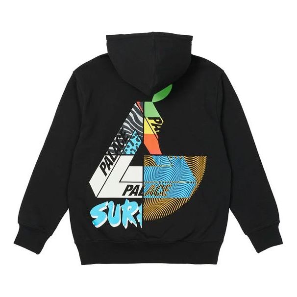 PALACE MIX Up Hood Black Triangle Logo Printing Unisex P20HD037