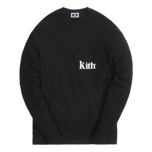 KITH Long-Sleeve Quinn Tee 'Black' KH3994-001
