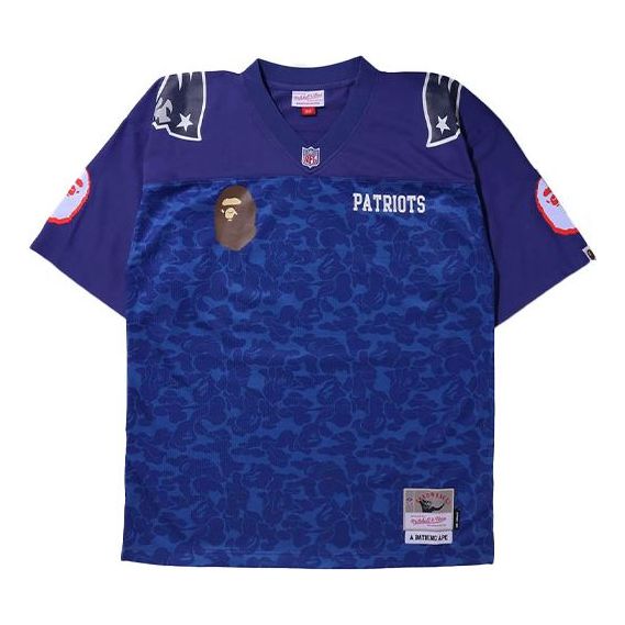 BAPE x Mitchell & Ness NFL New England Patriots Legacy Jersey 1H73-109-908