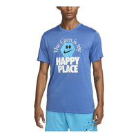 Nike Dri-Fit Happy Place T-Shirt 'Blue' FD0141-456