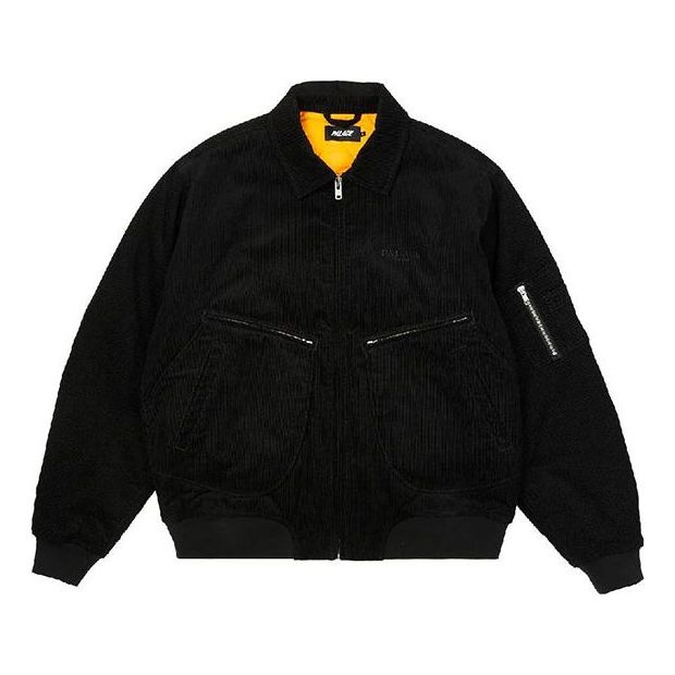 Palace SS23 Cord Ma-1 Jacket 'Black' P23JK001