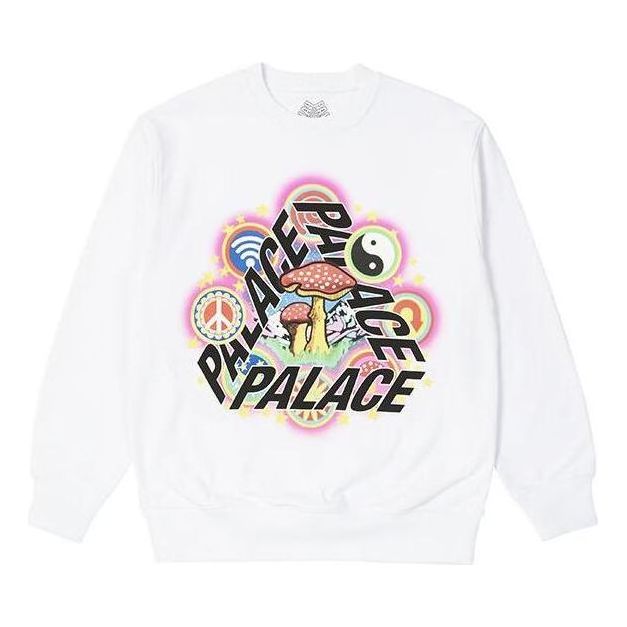 Palace Bun 5G Crew 'White' P23CW037