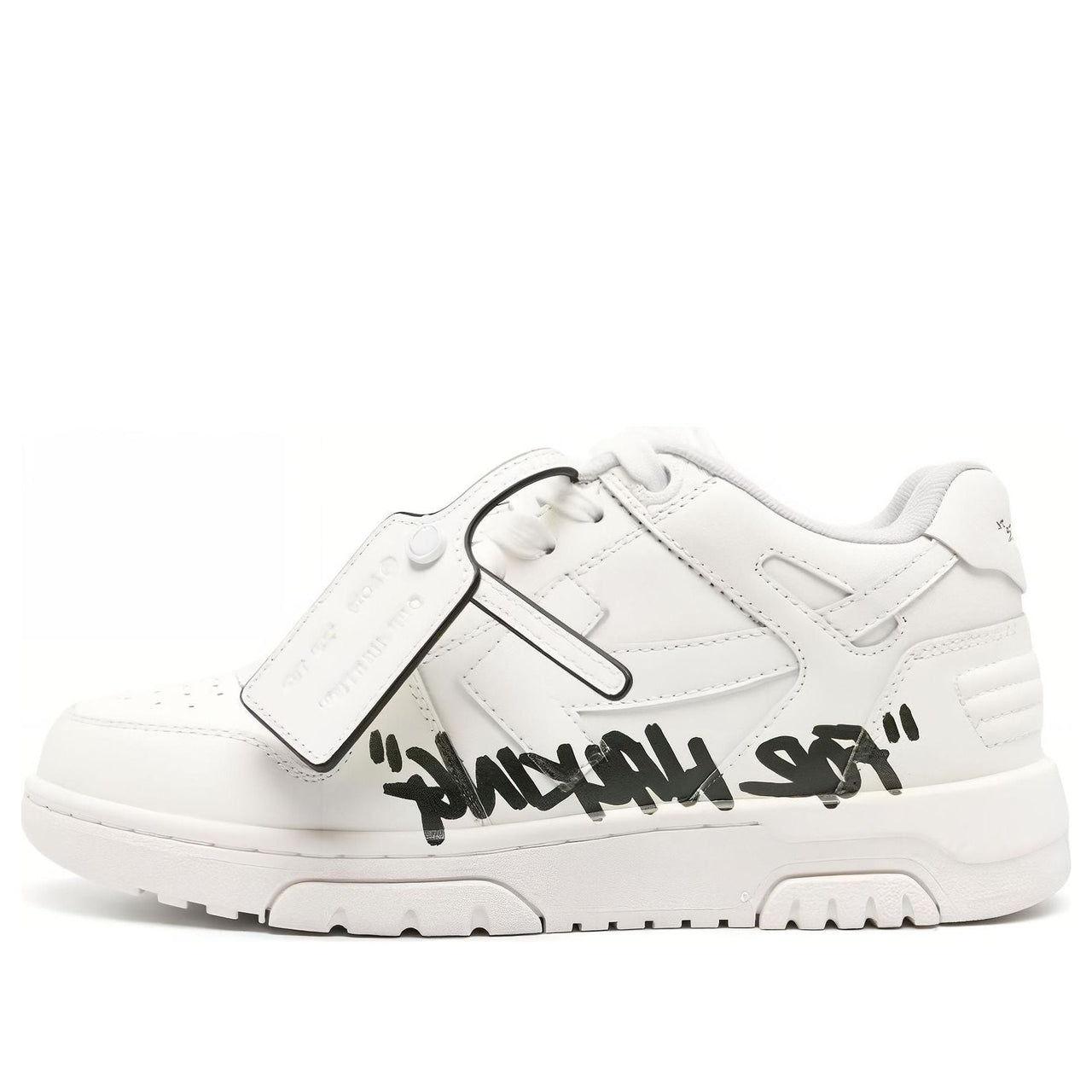 (WMNS) Off-White Out Of Office OOO 'For Walking White Black' OWIA259C99LEA0110110