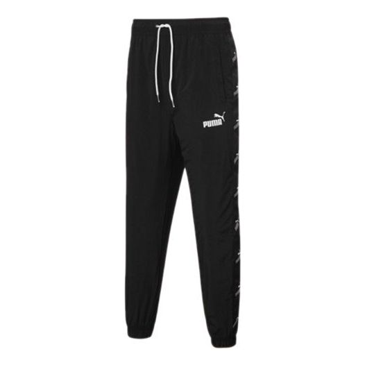 PUMA Tracksuit Pants 'Black White' 530694-01