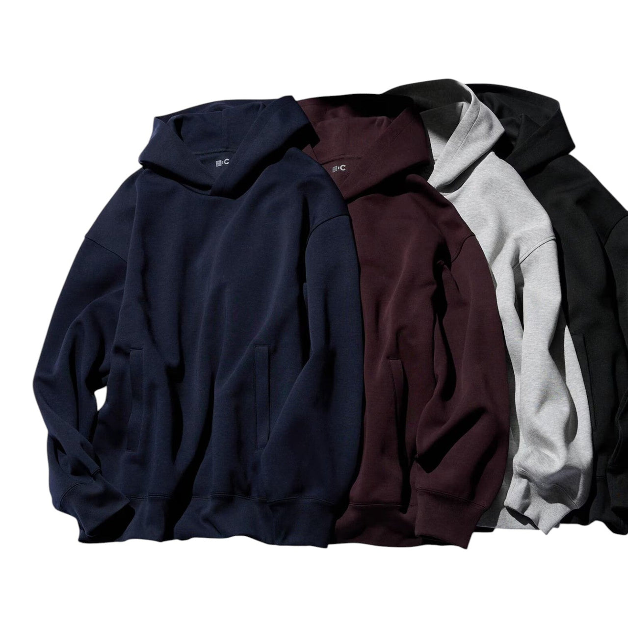 UNIQLO Sweat Oversized Hoodie 'Ash Grey' 482309-03