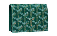 GOYARD MALESHERBES Canvas With Leather Card Holder Unisex Green