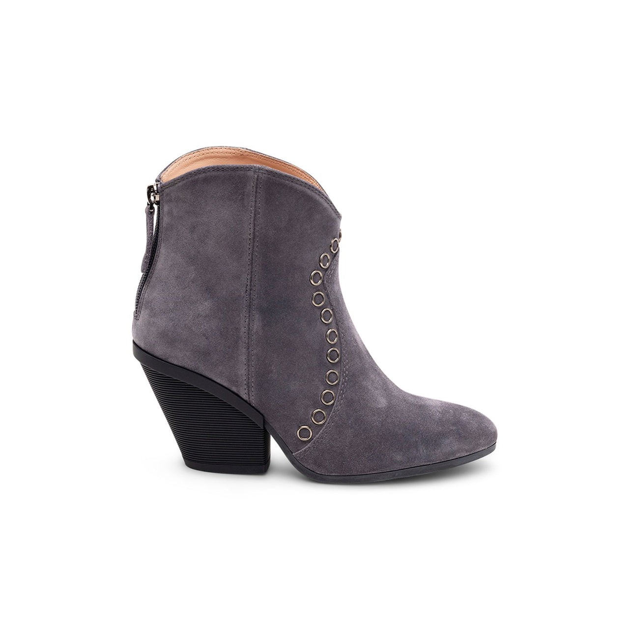 Hogan Eyelet-Embellished Suede Boots