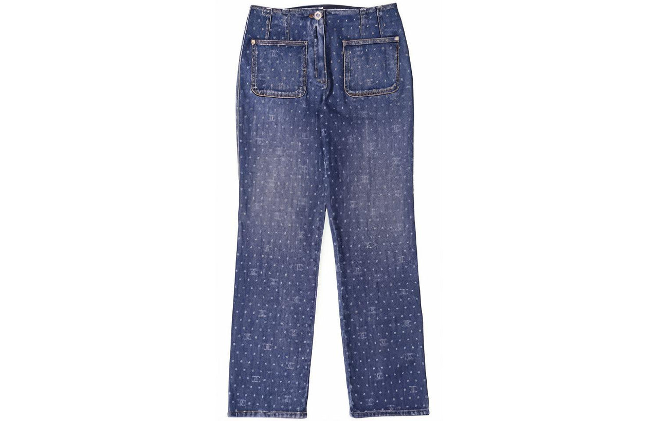 CHANEL Jeans Women's Blue