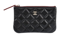 CHANEL Classic Mini Zipped Pouch Black A82365